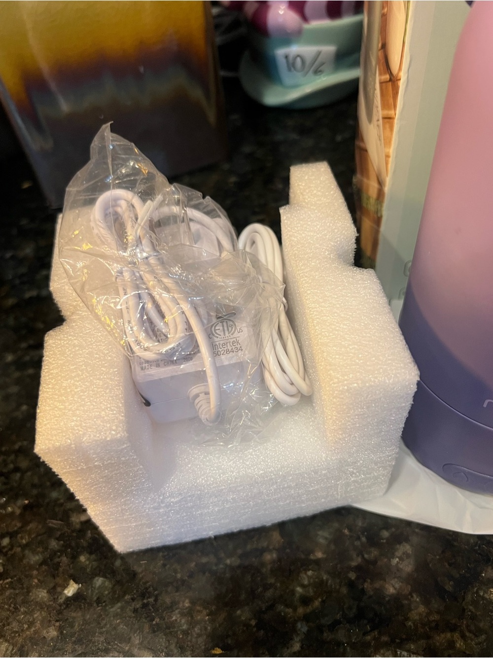 momcozy Portable Water & Milk Warmer - Ombre Purple - new Open Box - Picture 2 of 8